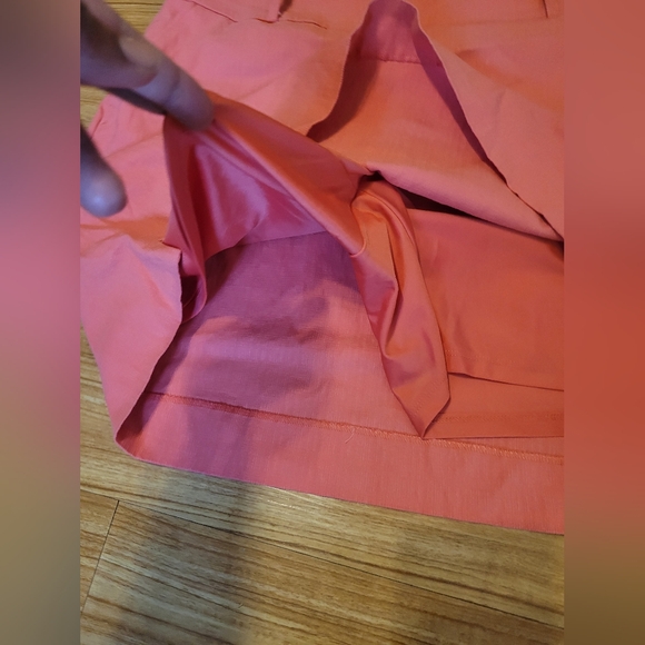 S.C. & Co. Skirt Size 14 Peach Pink with Shorts Underneath Casual Pull on - Picture 15 of 15